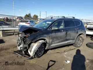 2023 Hyundai Santa Fe Hybrid SEL Premium with VIN 5NMS3DA13PH021806, listed as a Copart auction lot 85286524 with 21,285 mi miles and Salvage Title. Bid and sale history available at carsss.com. Image 1.
