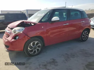 2014 FIAT 500L Easy with VIN ZFBCFABH0EZ001837, listed as a Copart auction lot 84663884 with 82,352 mi miles and Salvage Title. Bid and sale history available at carsss.com. Image 1.