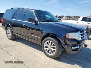 2017 Ford Expedition Limited z VIN 1FMJU1KT7HEA64780, wystawiony jako Copart lot #46847015 z przebiegiem 102 874 mil mil oraz Szkoda całkowita • Salvage title. Historia ofert i sprzedaży dostępna na DreamBid. Obrazek 4.