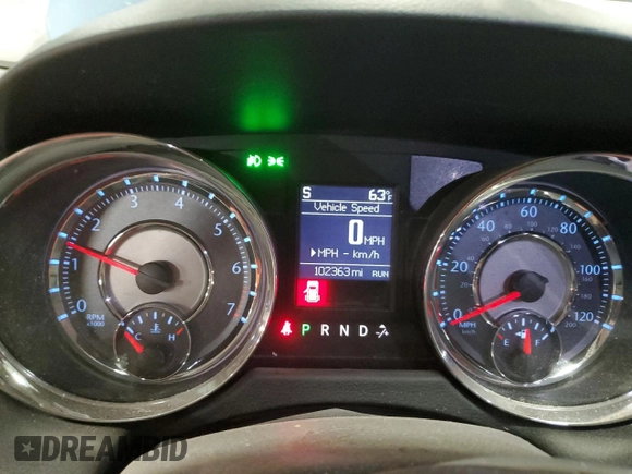 2012 Chrysler Town & Country Touring z VIN 2C4RC1BG2CR187749, wystawiony jako Copart lot #53797655 z przebiegiem 102 363 mil mil oraz Szkoda całkowita • Salvage title. Historia ofert i sprzedaży dostępna na DreamBid. Obrazek 9.