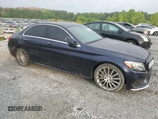 2016 Mercedes-Benz C 300 with VIN 55SWF4JB2GU121025, listed as a Copart auction lot 54318905 with Not Provided miles and Clean Title. Bid and sale history available at carsss.com. Image 4.