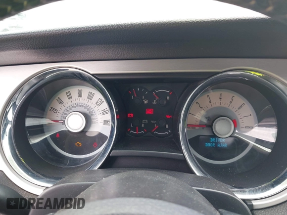2012 Ford Mustang Premium with VIN 1ZVBP8AM6C5234877, listed as a IAAI auction lot 41911274 with 119,512 mi miles and . Bid and sale history available at DreamBid. Image 7.