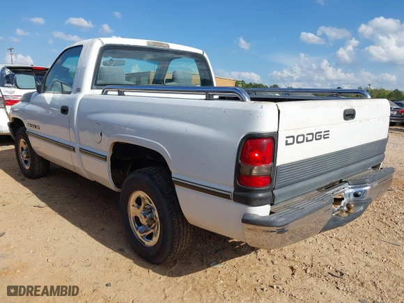 1997 Dodge Ram 1500 with VIN 1B7HC16Y0VS176345, listed as a IAAI auction lot 41947869 with 222,103 mi miles. Bid and sale history available at carsss.com. Image 3.