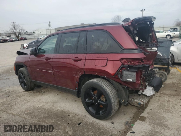 2023 Jeep Grand Cherokee Laredo with VIN 1C4RJHAG7PC531459, listed as a Copart auction lot 54753925 with Not provided miles and Non repairable. Bid and sale history available at DreamBid. Image 2.