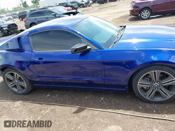 2013 Ford Mustang V6 with VIN 1ZVBP8AM8D5254453, listed as a IAAI auction lot 42535999 with 105,652 mi miles and . Bid and sale history available at DreamBid. Image 13.