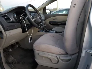 2018 Kia Sedona L with VIN KNDMA5C19J6397660, listed as a Copart auction lot 81271054 with 142,388 mi miles and Salvage Title. Bid and sale history available at carsss.com. Image 7.