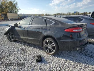 2019 Ford Fusion Titanium with VIN 3FA6P0K98KR181486, listed as a Copart auction lot 83627054 with 88,893 mi miles and Salvage title. Bid and sale history available at DreamBid. Image 2.