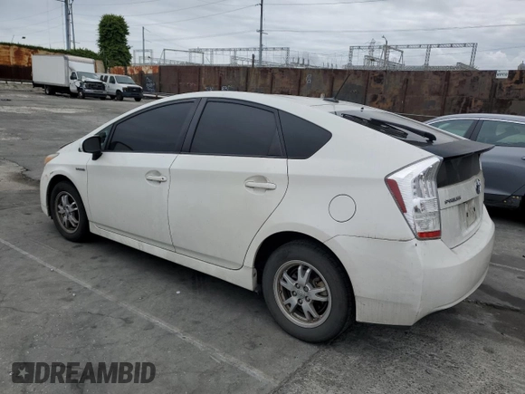 2010 Toyota Prius II with VIN JTDKN3DU4A0123892, listed as a Copart auction lot 53800295 with 115,295 mi miles and Salvage Title. Bid and sale history available at DreamBid. Image 2.
