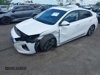 2020 Hyundai Ioniq Limited with VIN KMHC05LCXLU217578, listed as a IAAI auction lot 41999454 with 104,694 mi miles and . Bid and sale history available at DreamBid. Image 6.