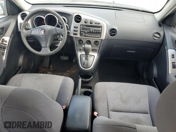 2006 Pontiac Vibe with VIN 5Y2SL65896Z439557, listed as a Copart auction lot 63619875 with 125,891 mi miles and Salvage title. Bid and sale history available at DreamBid. Image 8.