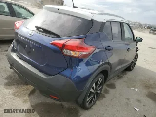 2018 Nissan Kicks SV with VIN 3N1CP5CU9JL511928, listed as a Copart auction lot 83974934 with 47,966 mi miles and Salvage Title. Bid and sale history available at carsss.com. Image 3.