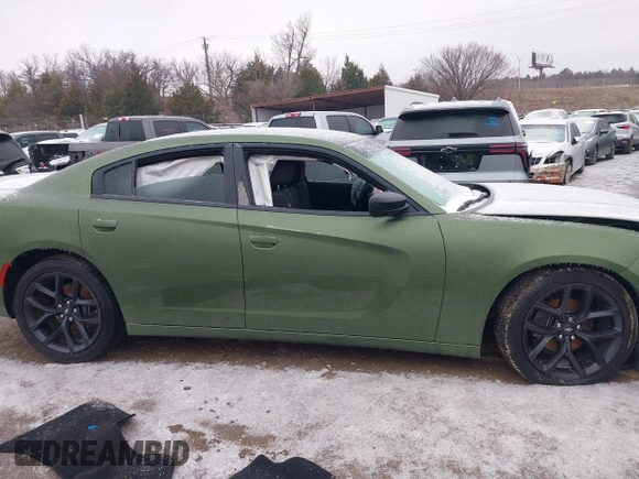 2021 Dodge Charger SXT with VIN 2C3CDXBG5MH570330, listed as a IAAI auction lot 41558328 with 119,828 mi miles. Bid and sale history available at carsss.com. Image 12.