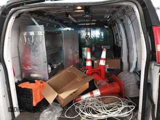2013 Chevrolet Express Cargo with VIN 1GCSGAFX7D1134745, listed as a IAAI auction lot 42621716 with 44,779 mi miles and . Bid and sale history available at DreamBid. Image 35.