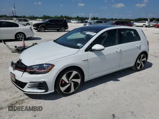 2019 Volkswagen Golf GTI S with VIN 3VW6T7AU9KM031398, listed as a Copart auction lot 56535364 with 21,740 mi miles. Bid and sale history available at carsss.com. Image 1.
