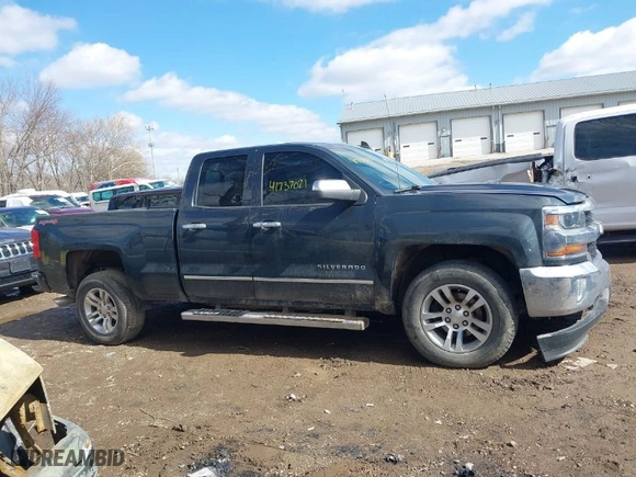 2017 Chevrolet Silverado 1500 LT with VIN 1GCVKREC1HZ245842, listed as a IAAI auction lot 41737021 with 80,107 mi miles. Bid and sale history available at carsss.com. Image 13.