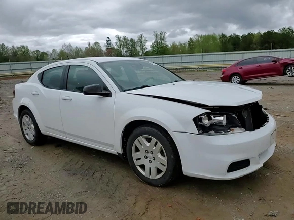 2014 Dodge Avenger SE with VIN 1C3CDZABXEN126757, listed as a Copart auction lot 52745875 with 105,776 mi miles and Salvage Title. Bid and sale history available at DreamBid. Image 11.