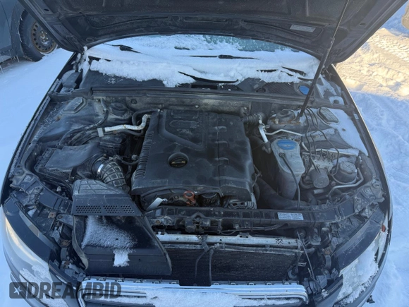 2009 Audi A4 with VIN WAULF68K79N017833, listed as a Copart auction lot 86507584 with 202,534 mi miles and Salvage title. Bid and sale history available at DreamBid. Image 12.