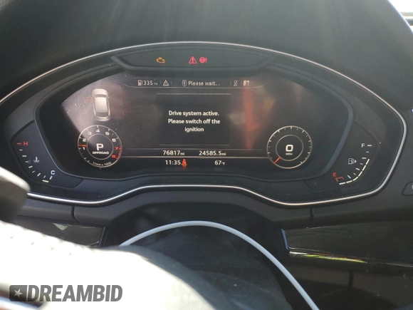 2019 Audi Q5 Premium Plus with VIN WA1BNAFYXK2036146, listed as a Copart auction lot 47342835 with 76,817 mi miles and Salvage Title. Bid and sale history available at carsss.com. Image 9.