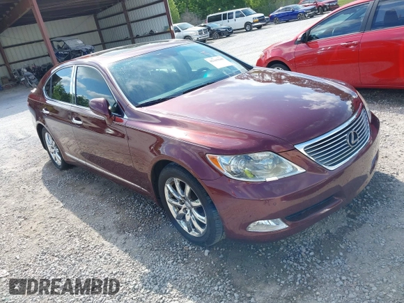 2008 Lexus LS 460 with VIN JTHBL46F785081076, listed as a IAAI auction lot 42165500 with 90,956 mi miles and . Bid and sale history available at DreamBid. Image 1.