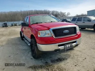 2006 Ford F-150 XLT with VIN 1FTPW04586KD74971, listed as a Copart auction lot 45681195 with 164,630 mi miles and Salvage Title. Bid and sale history available at carsss.com. Image 11.