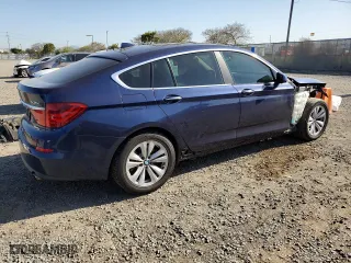 2013 BMW 5 Series Gran Turismo 535i with VIN WBASN2C55DC203335, listed as a Copart auction lot 51336555 with 143,252 mi miles and Salvage Title. Bid and sale history available at carsss.com. Image 3.