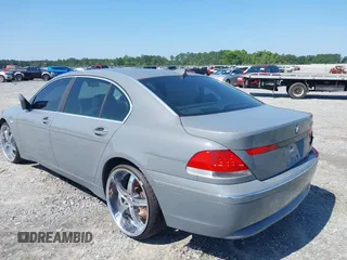 2003 BMW 7 Series 745Li with VIN WBAGN63453DR18970, listed as a IAAI auction lot 39461160 with Not Provided miles and . Bid and sale history available at carsss.com. Image 3.