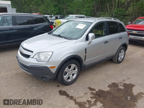 2013 Chevrolet Captiva Sport LS with VIN 3GNAL2EK3DS619554, listed as a IAAI auction lot 42259633 with 122,751 mi miles and . Bid and sale history available at DreamBid. Image 2.