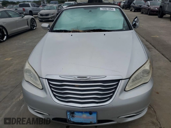 2011 Chrysler 200 Touring with VIN 1C3BC2EB4BN539530, listed as a Copart auction lot 74951094 with 0 mi miles and Salvage Title. Bid and sale history available at carsss.com. Image 5.