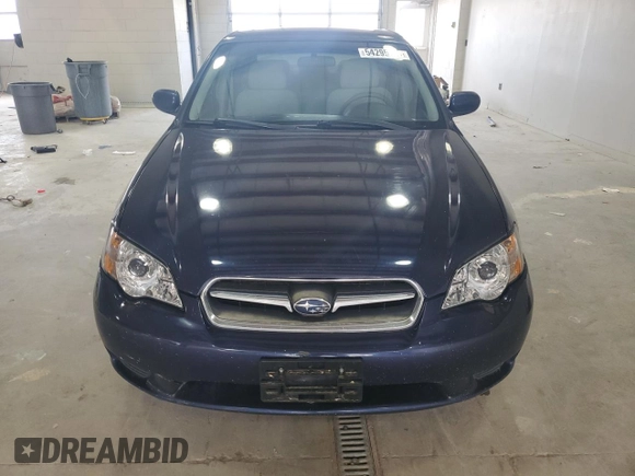 2006 Subaru Legacy Special with VIN 4S3BL626967217129, listed as a Copart auction lot 54295975 with 206,183 mi miles and Clean title. Bid and sale history available at DreamBid. Image 5.
