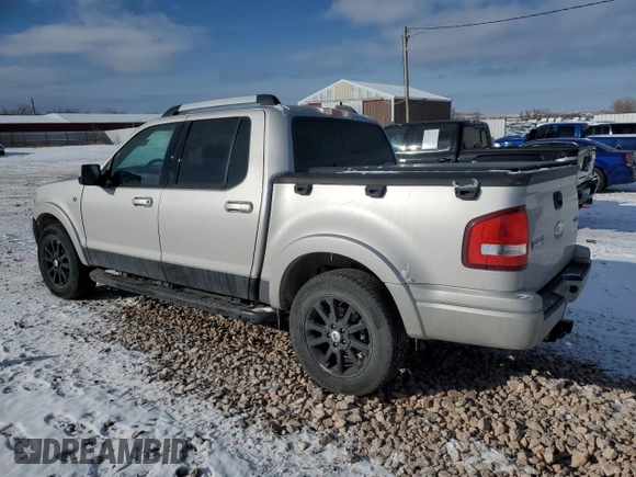 2007 Ford Explorer Sport Trac Limited z VIN 1FMEU53827UA07538, wystawiony jako Copart lot #44525325 z przebiegiem 124 119 mil mil oraz Czysty tytuł • Clean title. Historia ofert i sprzedaży dostępna na DreamBid. Obrazek 2.