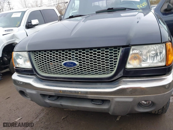 2003 Ford Ranger XL Fleet with VIN 1FTZR45E73TA36134, listed as a IAAI auction lot 41879957 with 152,882 mi miles. Bid and sale history available at carsss.com. Image 6.