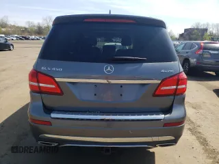 2018 Mercedes-Benz GLS 450 with VIN 4JGDF6EE1JB182610, listed as a Copart auction lot 53777445 with 54,763 mi miles and Salvage Title. Bid and sale history available at DreamBid. Image 6.