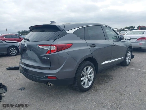 2021 Acura RDX with VIN 5J8TC1H3XML022019, listed as a IAAI auction lot 41321748 with 43,704 mi miles. Bid and sale history available at carsss.com. Image 4.
