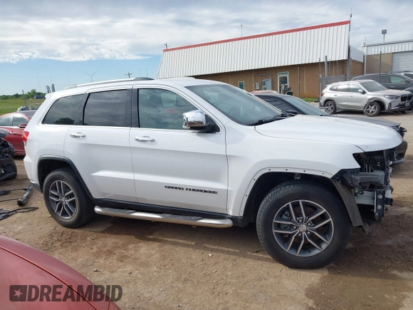 2017 Jeep Grand Cherokee Limited with VIN 1C4RJEBG4HC793440, listed as a IAAI auction lot 42187890 with 128,392 mi miles and . Bid and sale history available at DreamBid. Image 14.