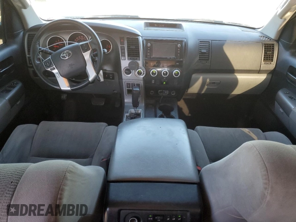 2015 Toyota Sequoia SR5 with VIN 5TDBY5G14FS122167, listed as a Copart auction lot 42831335 with 146,015 mi miles and Salvage Title. Bid and sale history available at carsss.com. Image 8.