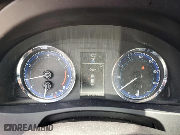 2019 Toyota Corolla L with VIN 2T1BURHE1KC130475, listed as a Copart auction lot 57521325 with 139,033 mi miles and Salvage Title. Bid and sale history available at DreamBid. Image 9.