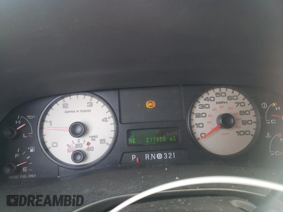 2006 Ford F-250 XL with VIN 1FTSW21P76ED34682, listed as a Copart auction lot 52133325 with 217,850 mi miles and Salvage title. Bid and sale history available at DreamBid. Image 9.