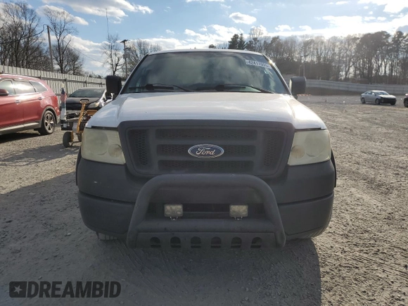 2005 Ford F-150 XL with VIN 1FTRF12W05NB08240, listed as a Copart auction lot 42411995 with 333,955 mi miles and Salvage Title. Bid and sale history available at carsss.com. Image 5.