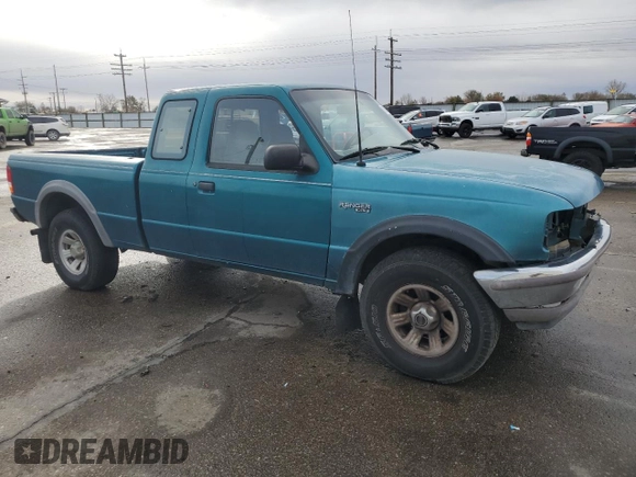 1995 Ford Ranger XLT with VIN 1FTDR15X0SPA35845, listed as a Copart auction lot 81983874 with 214,785 mi miles and Salvage Title. Bid and sale history available at DreamBid. Image 4.