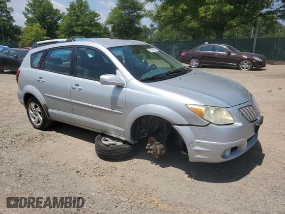 2005 Pontiac Vibe z VIN 5Y2SL638X5Z443554, wystawiony jako Copart lot #61015955 z przebiegiem 165 501 mil mil oraz Szkoda całkowita • Salvage title. Historia ofert i sprzedaży dostępna na DreamBid. Obrazek 4.
