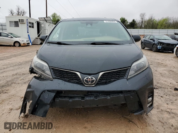 2018 Toyota Sienna SE with VIN 5TDXZ3DC8JS927529, listed as a Copart auction lot 51646955 with 94,757 mi miles and Salvage title. Bid and sale history available at DreamBid. Image 5.
