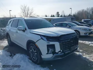 2024 Hyundai Palisade Limited with VIN KM8R5DGE4RU685140, listed as a IAAI auction lot 41293642 with NaN miles. Bid and sale history available at carsss.com. Image 1.