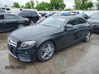 2017 Mercedes-Benz E 300 Luxury with VIN WDDZF4KB6HA066625, listed as a Copart auction lot 60753715 with 79,844 mi miles and Salvage title. Bid and sale history available at DreamBid. Image 1.