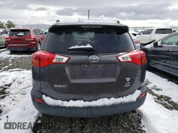 2013 Toyota RAV4 LE with VIN 2T3BFREVXDW096639, listed as a Copart auction lot 51133555 with 163,684 mi miles and Salvage title. Bid and sale history available at DreamBid. Image 6.