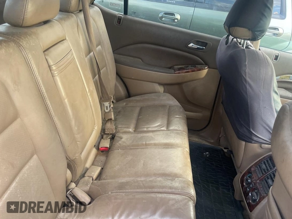 2001 Acura MDX Touring Pkg with VIN 2HNYD18661H529479, listed as a Copart auction lot 85612794 with 0 mi miles and Clean Title. Bid and sale history available at carsss.com. Image 6.