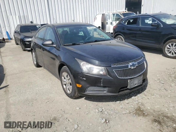 2014 Chevrolet Cruze LS with VIN 1G1PA5SG7E7256100, listed as a Copart auction lot 49210465 with Not Provided miles and Salvage Title. Bid and sale history available at carsss.com. Image 4.