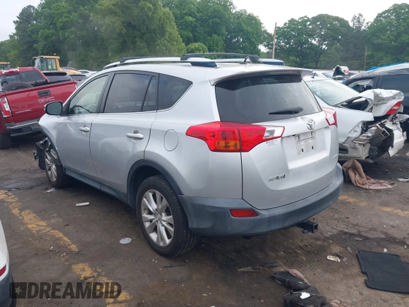 2013 Toyota RAV4 Limited with VIN JTMYFREV7D5017624, listed as a IAAI auction lot 42122599 with 174,613 mi miles and . Bid and sale history available at DreamBid. Image 3.
