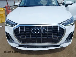 2023 Audi Q3 S line Premium with VIN WA1DECF32P1089395, listed as a IAAI auction lot 42726165 with 48,093 mi miles and . Bid and sale history available at DreamBid. Image 6.