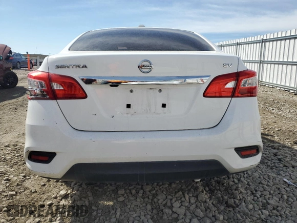 2019 Nissan Sentra SV with VIN 3N1AB7AP6KY241883, listed as a Copart auction lot 49120605 with 101,153 mi miles and Non Repairable. Bid and sale history available at DreamBid. Image 6.