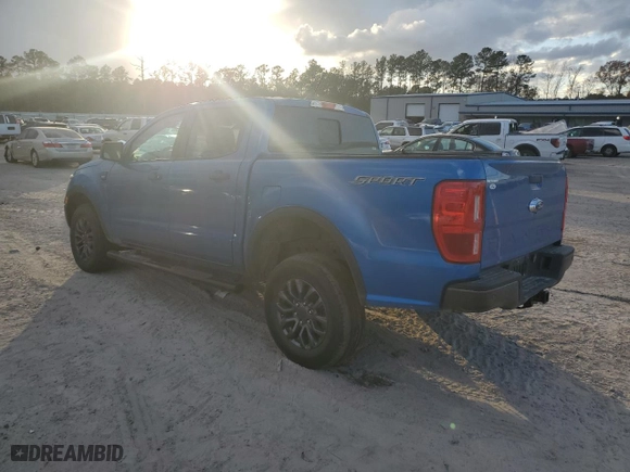 2022 Ford Ranger XL with VIN 1FTER4EH5NLD10524, listed as a Copart auction lot 85647094 with 20,250 mi miles and Salvage Title. Bid and sale history available at carsss.com. Image 2.